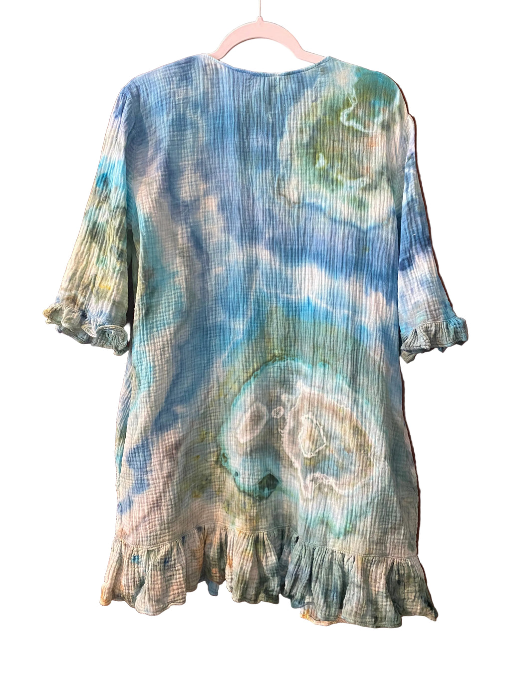 Sea Glass Dreams Cotton Gauze Dress