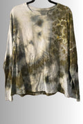 THE PERFECT COTTON LONG SLEEVE T-SHIRT OLIVE GRAB