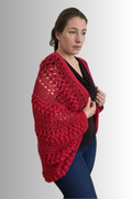 COTTON SHRUG OVERSIZED CARDIGAN