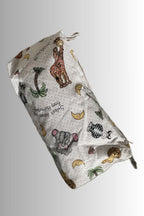 ZIPPERED MAKE-UP POUCH