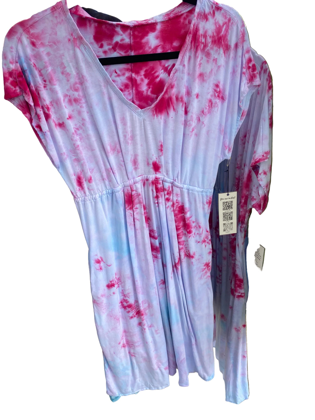 SUMMER DRESS 100% DRESS pink