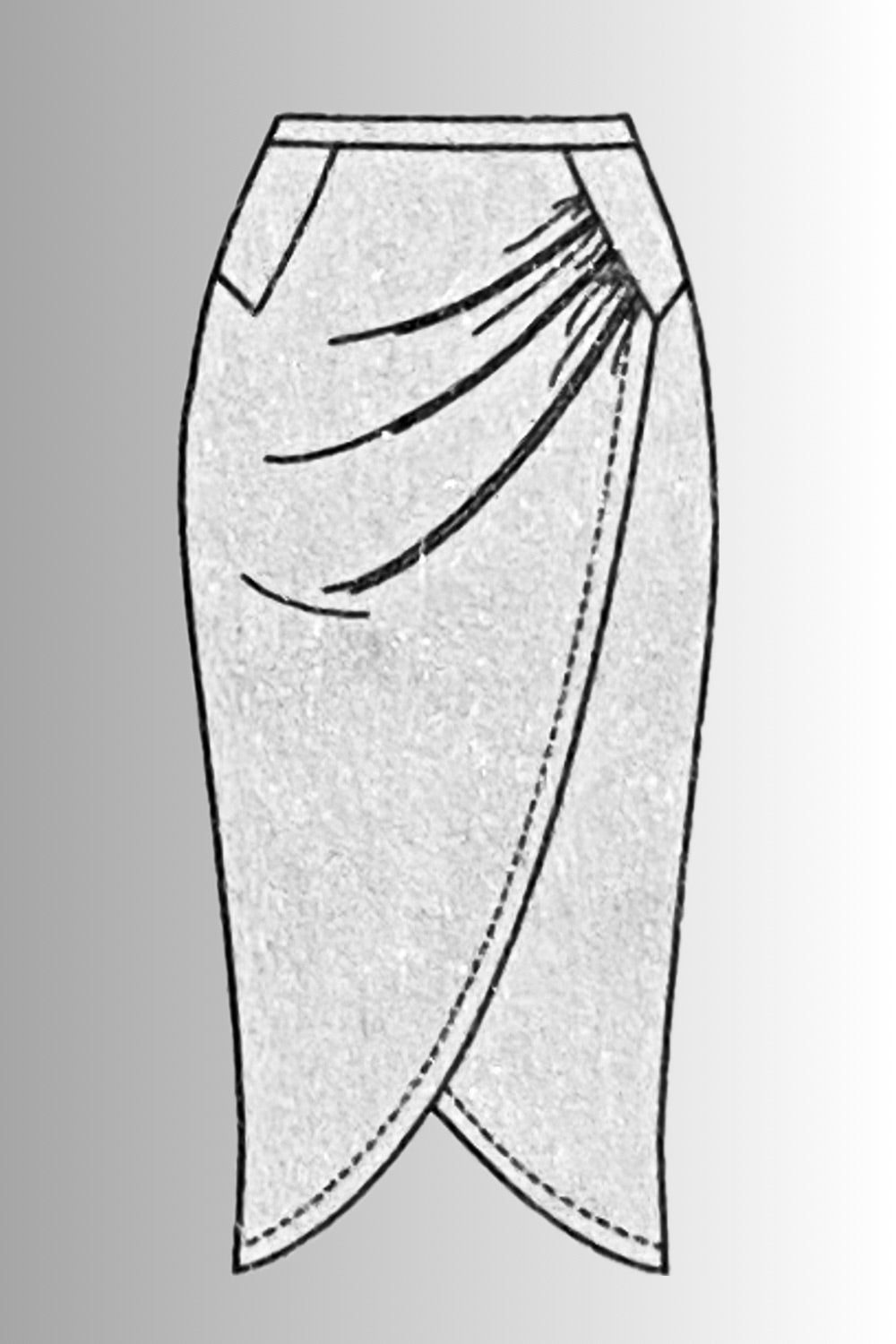 THE PERFECT COTTON PENCIL MIDI SKIRT