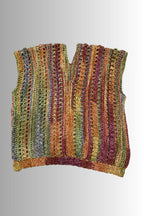 CINNAMON CEDAR V- NECK VEST