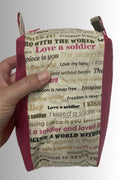 ZIPPERED MAKE-UP POUCH