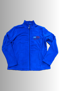 FULL ZIP MICROFLEECE BLUE JACKET USA