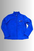 FULL ZIP MICROFLEECE BLUE JACKET USA