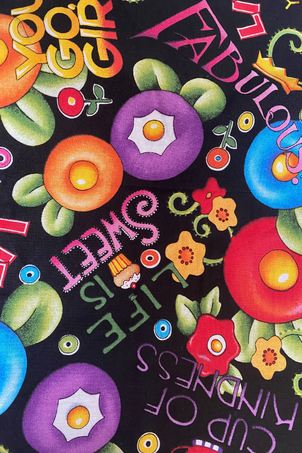 OPEN TOP FABULOUS FLOWER HANDBAG