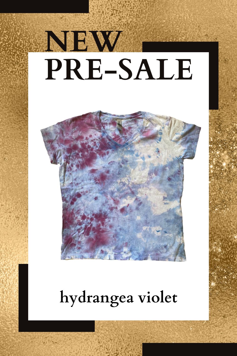 V NECK COTTON TEE - PRESALE