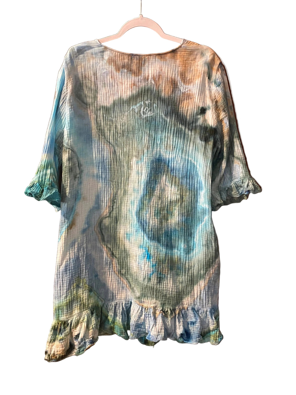 Sea Glass Dreams Cotton Gauze Dress