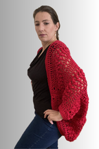 COTTON SHRUG OVERSIZED CARDIGAN