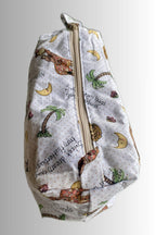 ZIPPERED MAKE-UP POUCH