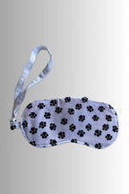 SUNGLASSES CASE PAWS WHITE