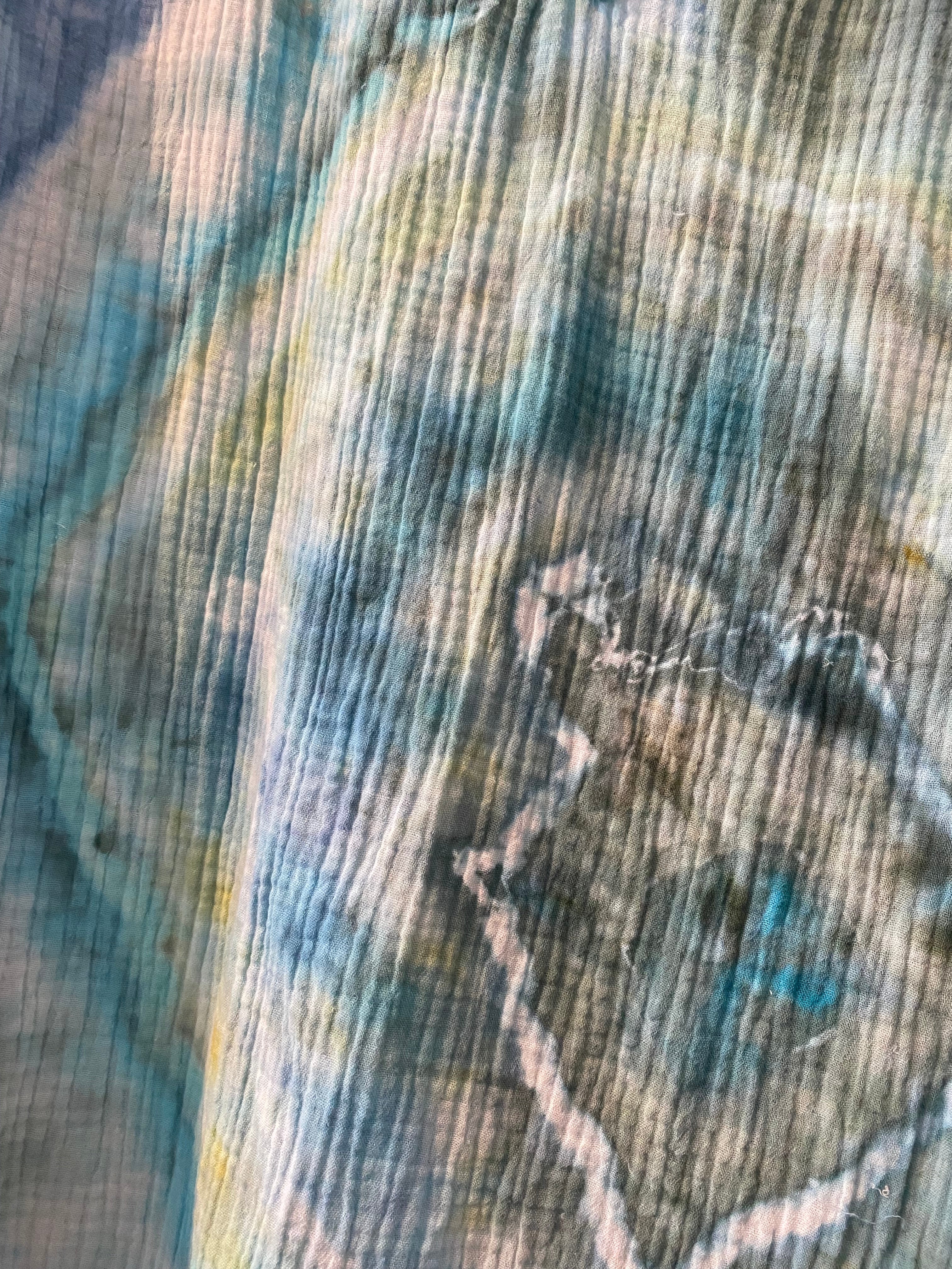 Sea Glass Dreams Cotton Gauze Dress