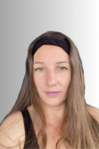 YOGA COLLECTION SIMPLE KNOTTED HEADBAND BLACK