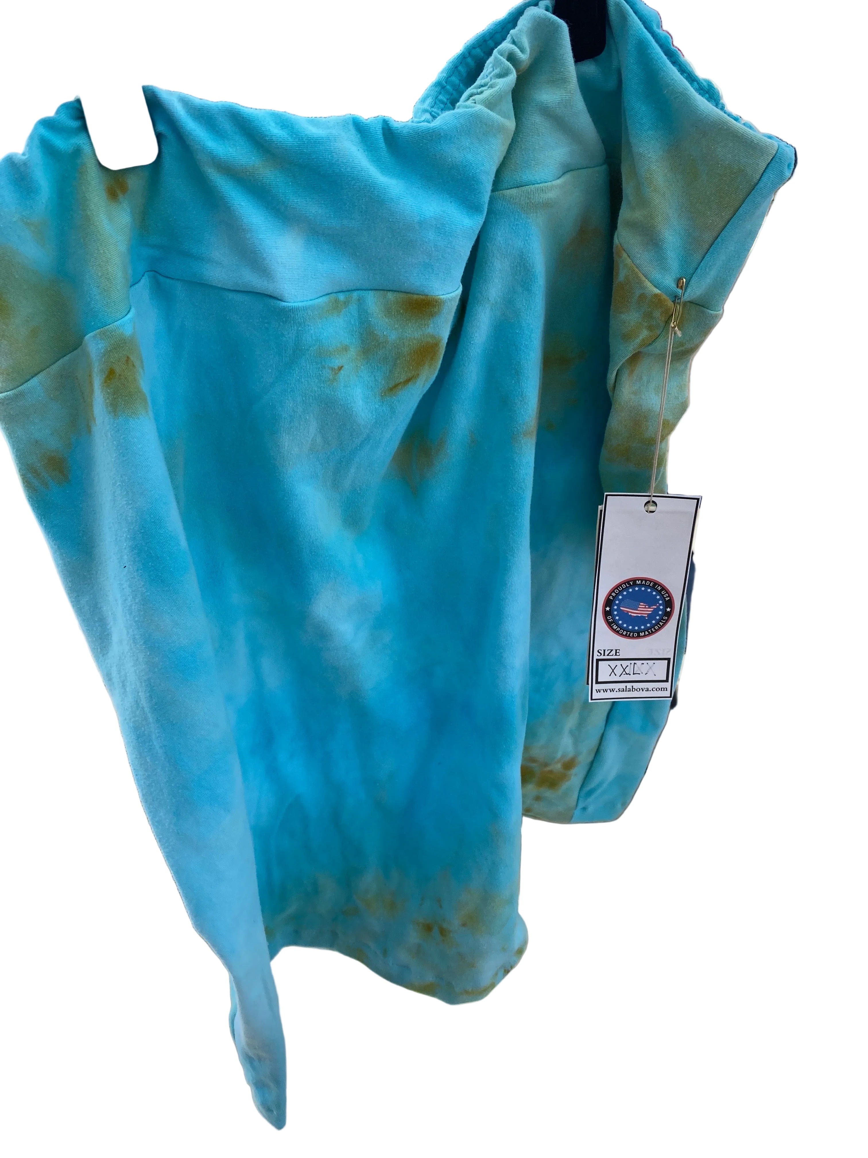 THE OCEAN 100%COTTON MIDI SKIRT