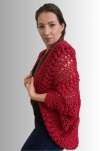 COTTON SHRUG OVERSIZED CARDIGAN