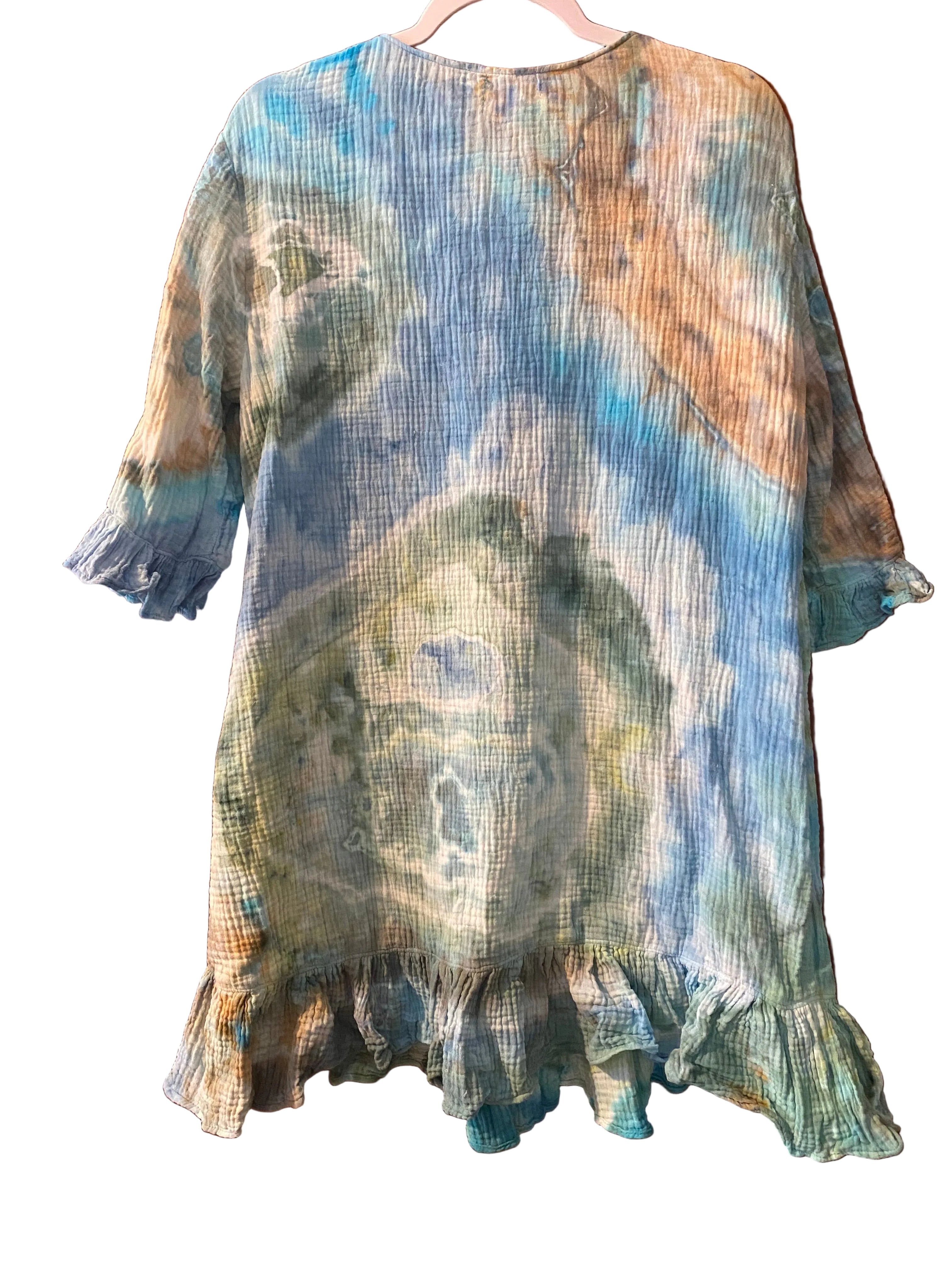 Sea Glass Dreams Cotton Gauze Dress