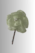 ORGANZA FLOWER PIN SMALL