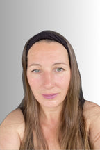 YOGA COLLECTION SIMPLE KNOTTED HEADBAND BLACK