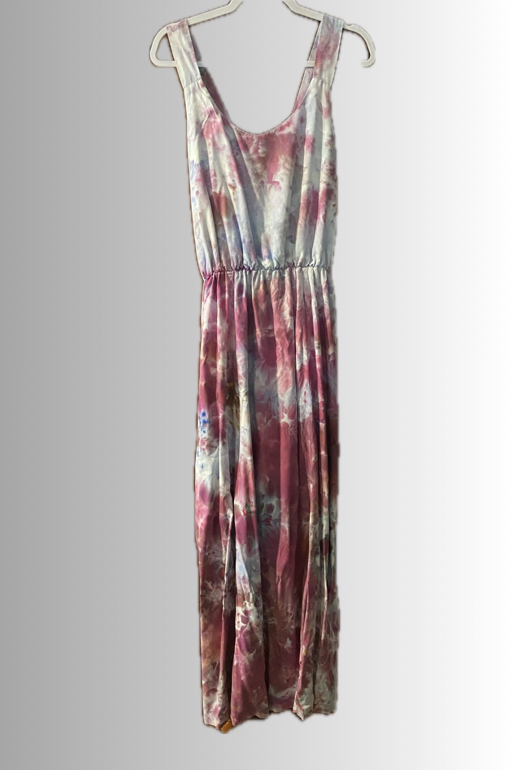 HYDRANGEA MAXI SUMMER DRESS 100% RAYON DRESS