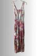 HYDRANGEA MAXI SUMMER DRESS 100% RAYON DRESS