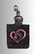 HAND SANITIZER KEYCHAIN HEART
