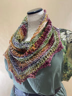 CINNAMON CEDAR CROCHET FALL COWL