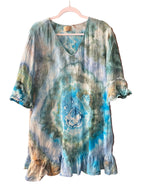 Sea Glass Dreams Cotton Gauze Dress