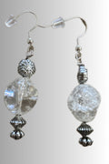 GLASS DROP EARRINGS