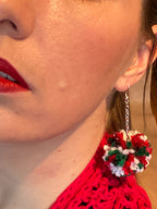 POM-POM CHRISTMAS HOLIDAY GIFTING COLLECTION EARRINGS