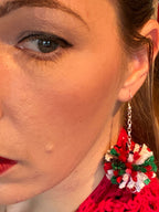 POM-POM CHRISTMAS HOLIDAY GIFTING COLLECTION EARRINGS