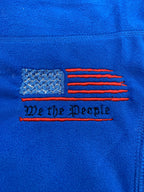 FULL ZIP MICROFLEECE BLUE JACKET USA