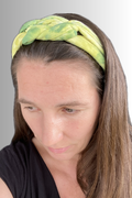 YOGA COLLECTION BRAIDED HEADBAND AVOCADO