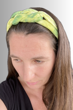 YOGA COLLECTION BRAIDED HEADBAND AVOCADO
