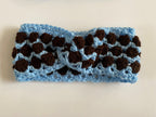 BLUE DARK BROWN HEADBAND