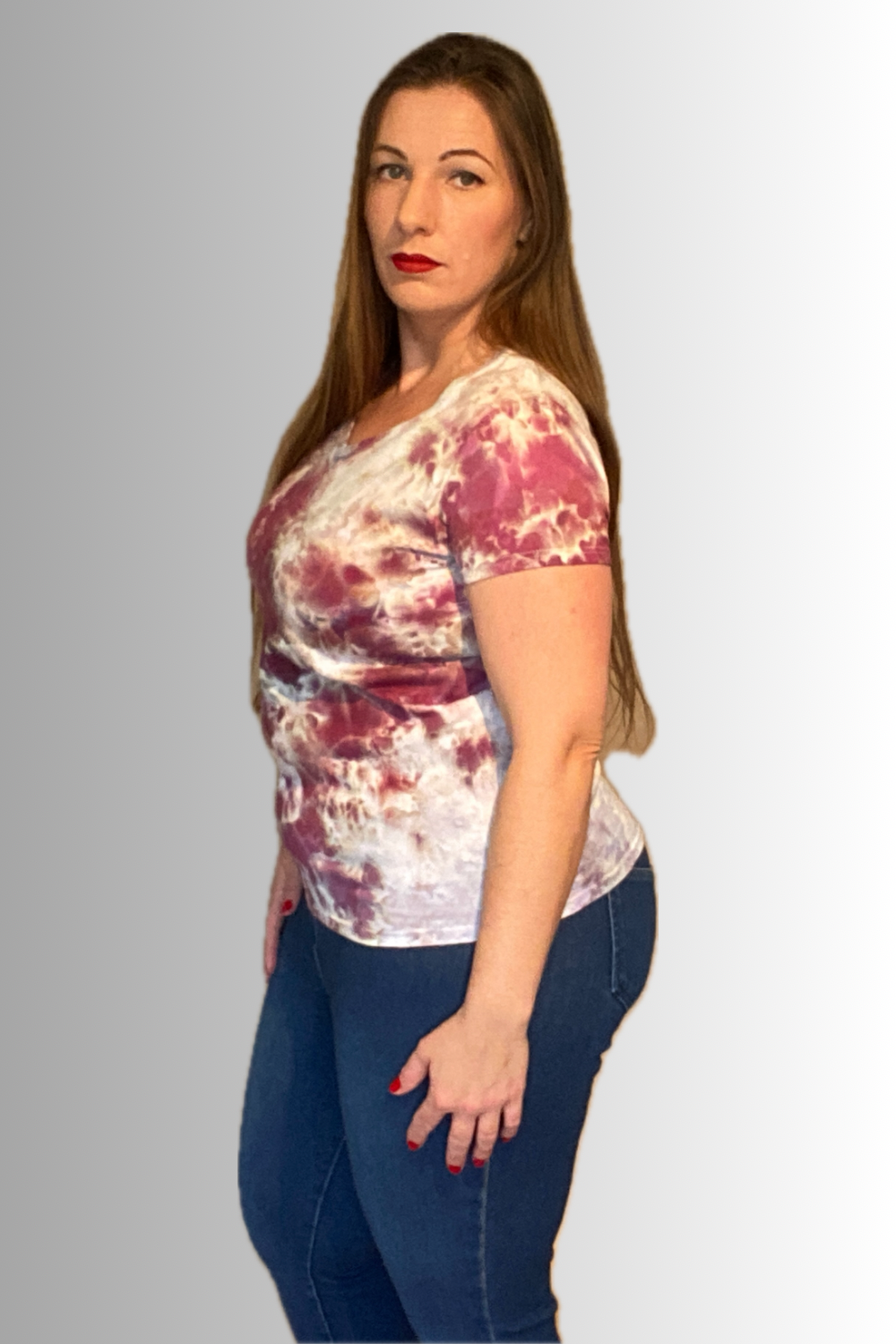 V-Neck Cotton T-shirt