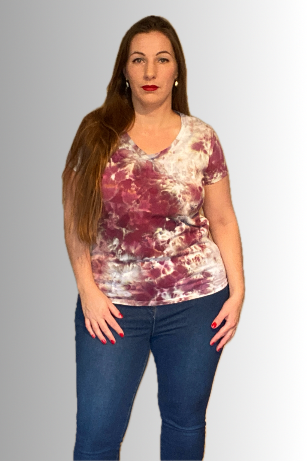 V-Neck Cotton T-shirt