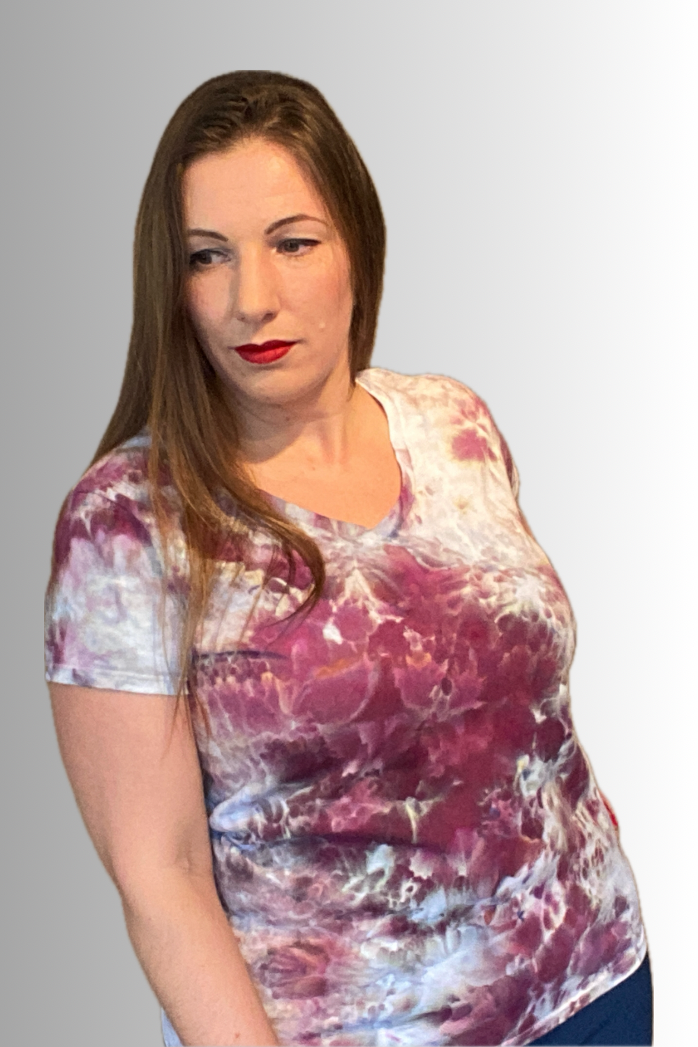 V-Neck Cotton T-shirt