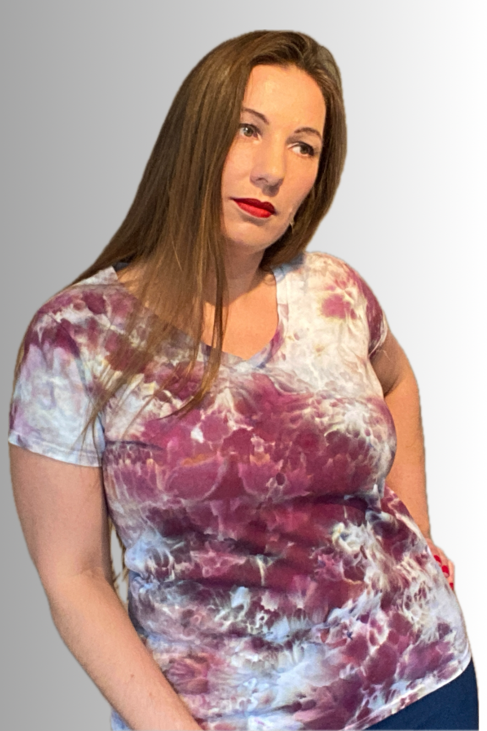 V-Neck Cotton T-shirt