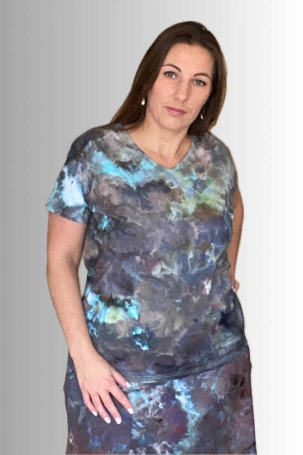 V-Neck Cotton T-shirt