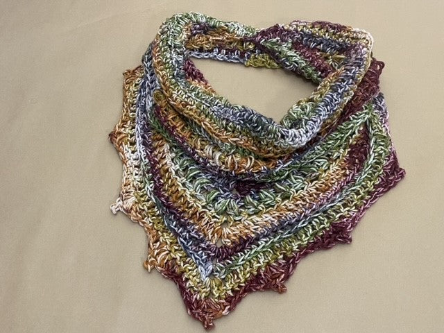 CINNAMON CEDAR CROCHET FALL COWL