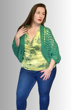 COTTON SHRUG OVERSIZED CARDIGAN