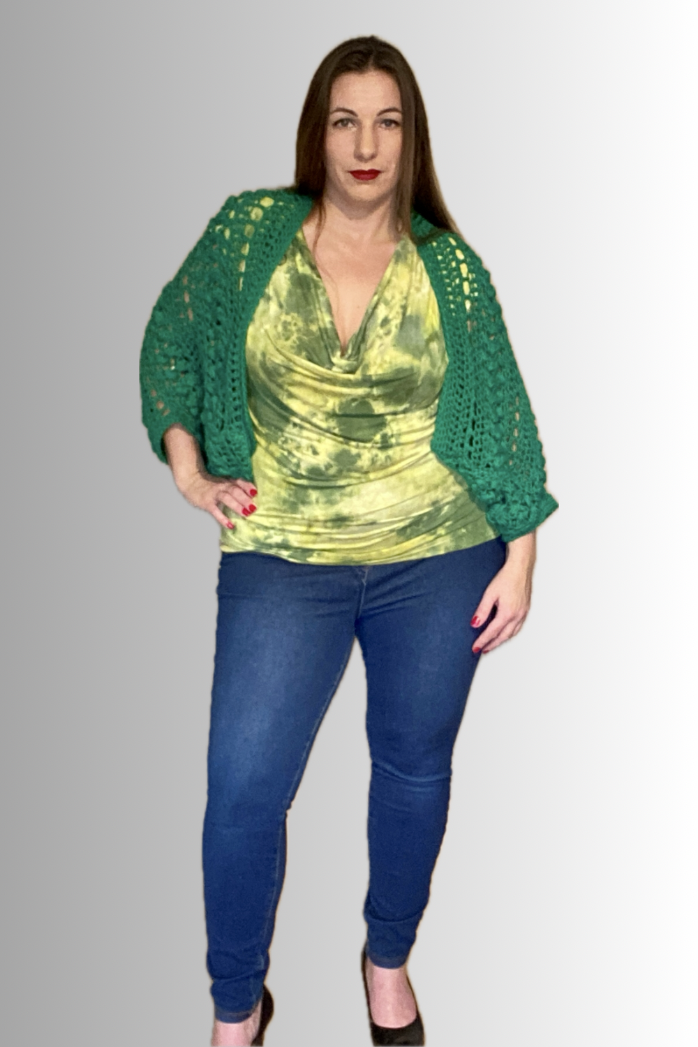 COTTON SHRUG OVERSIZED CARDIGAN