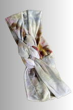 YOGA COLLECTION BRAIDED HEADBAND GREY MIST