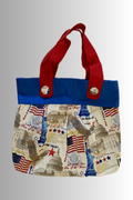 PATRIOTIC USA OPEN TOP HANDBAG