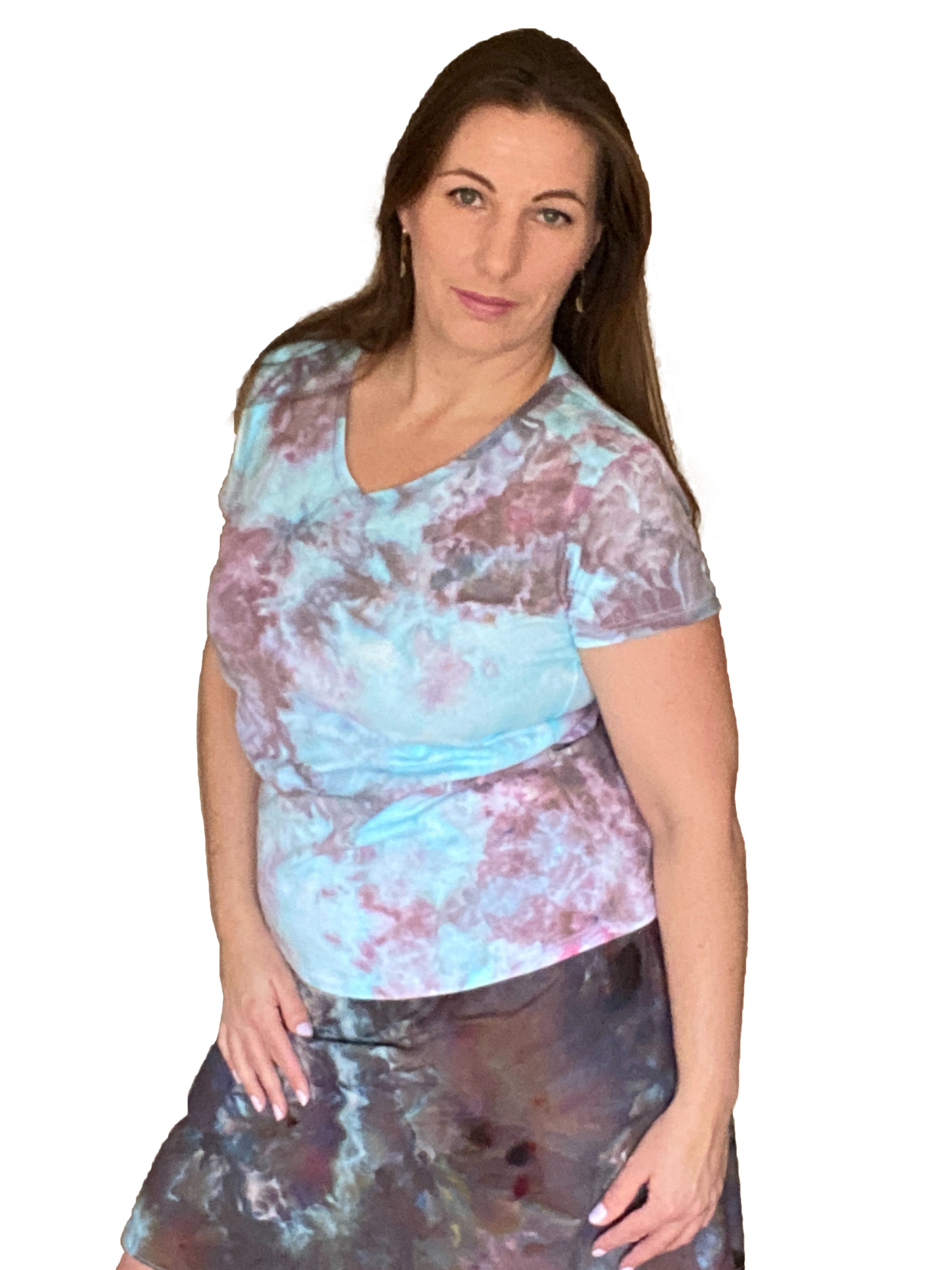 V-Neck Cotton T-shirt