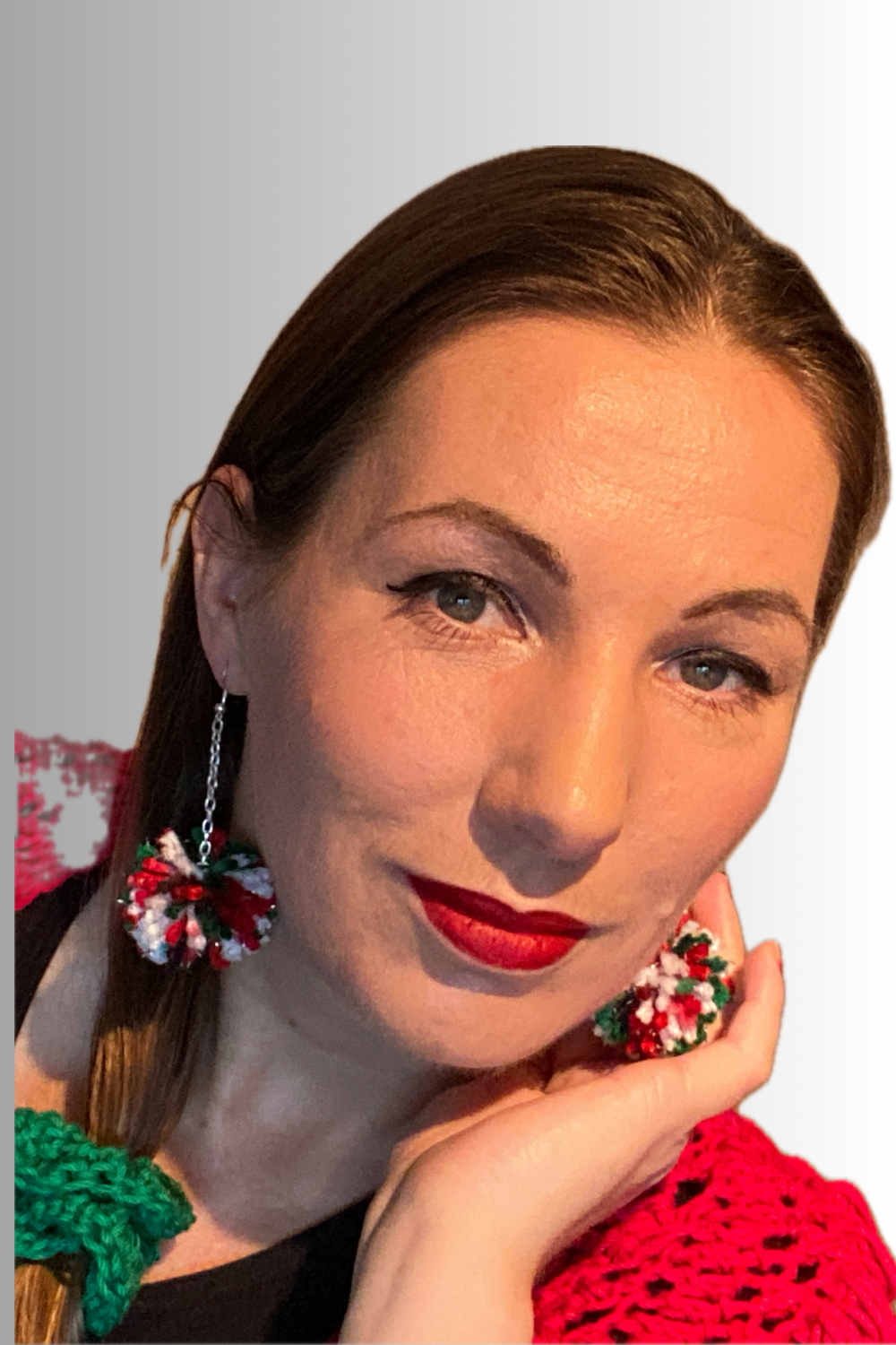 POM-POM CHRISTMAS HOLIDAY GIFTING COLLECTION EARRINGS