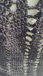 Raven Romance Crochet Top