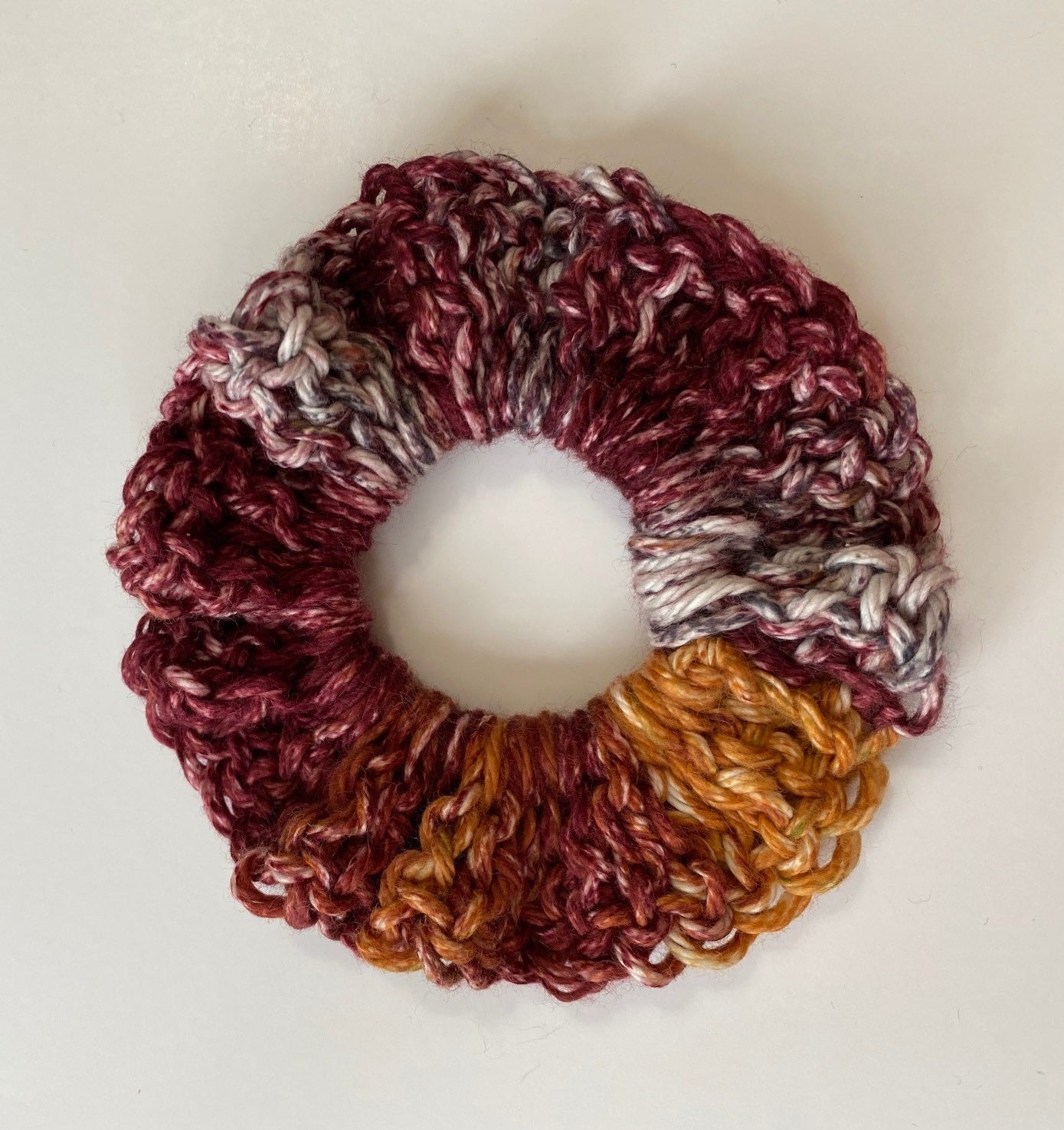 SCRUNCHIE CROCHET HANDMADE FALL COLLECTION