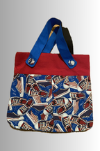 WALK THE USA OPEN TOP HANDBAG